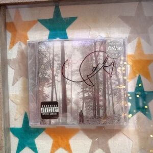 Taylor Swift Folklore CD Signed Autograph SEALED brand New/ original packaging